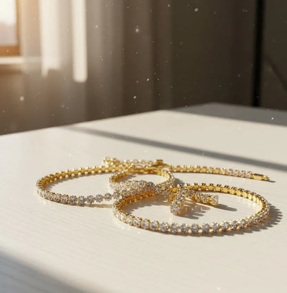 Luxe Radiance Set – Gold Glow | طقم مجوهرات فخم